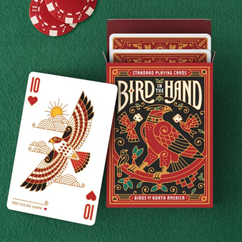 Board Game Research - 54pcs Cards Art Deck Bird in