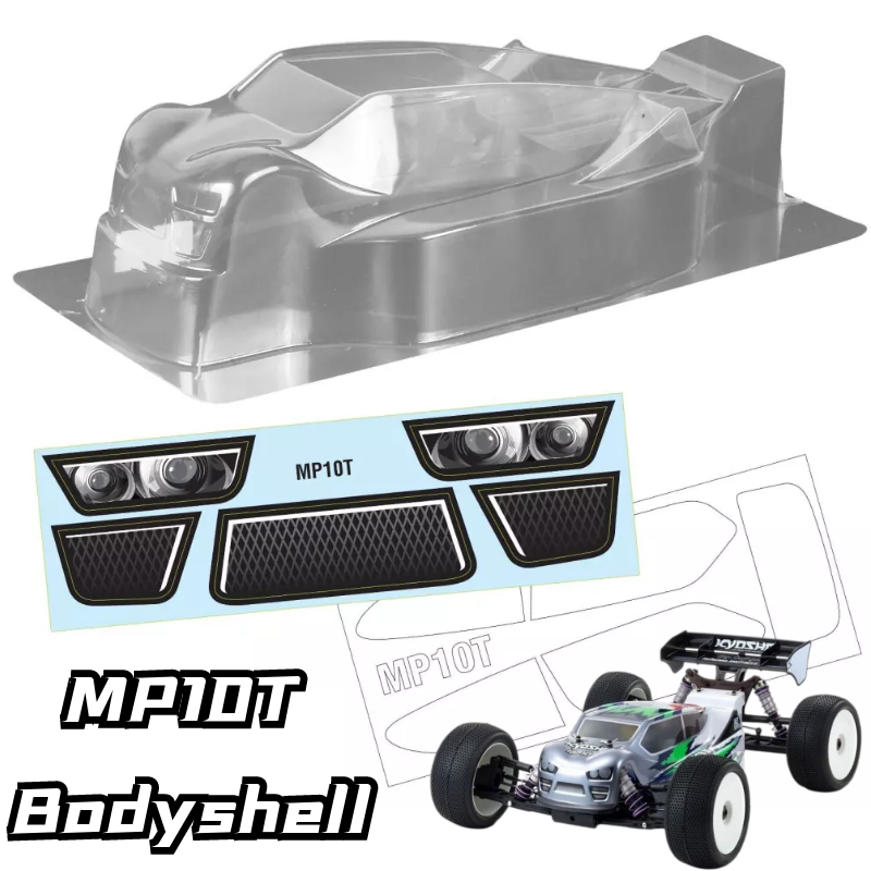 Tamiya Model Paint Set - 1/8 RC Máy Tính Vỏ Phù