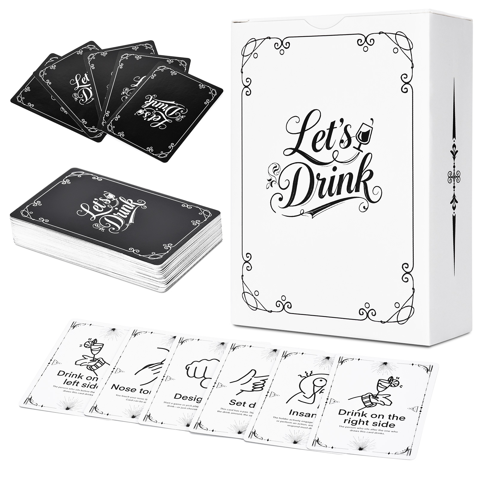 Board Game Quiz - Adult Drinking Game Cards – 52