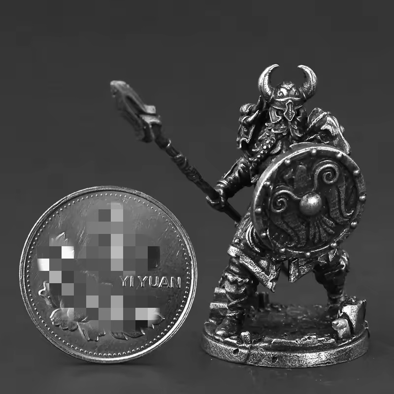 White Brass Viking Warrior Min - đánh giá và giá Board Game Vikings