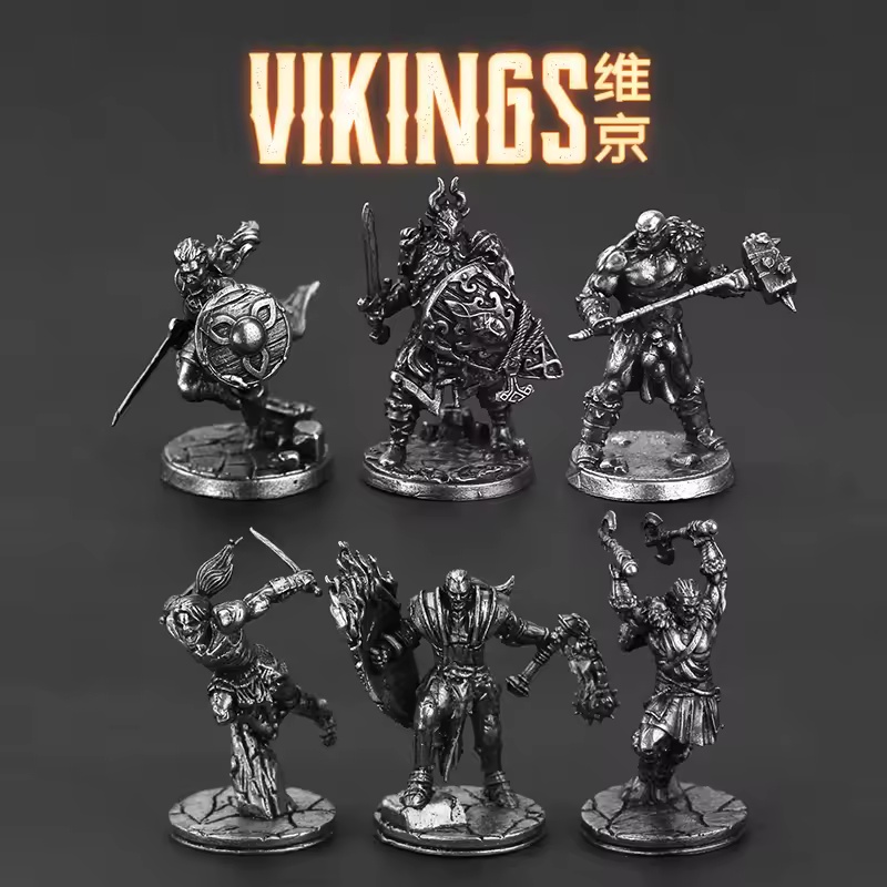 White Brass Viking Warrior Min - đánh giá và giá Board Game Vikings