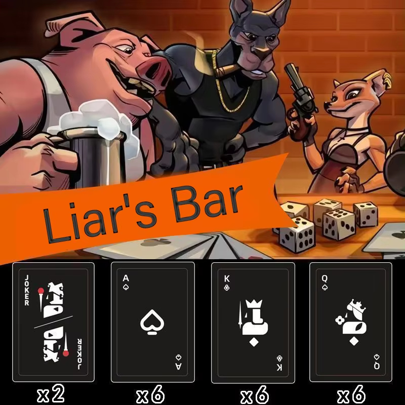 Liars Bar Table Card Game Card - đánh giá và giá Board Game Land