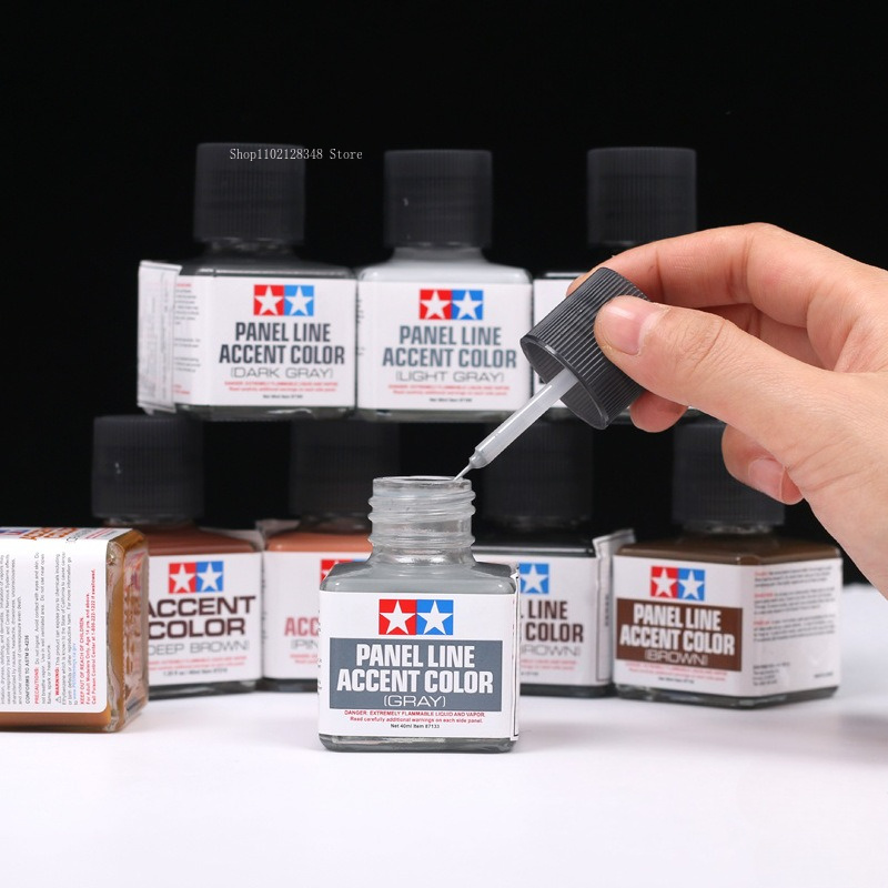 Panel Line Accent Color 40ml E - đánh giá và giá Tamiya Model Paint Set