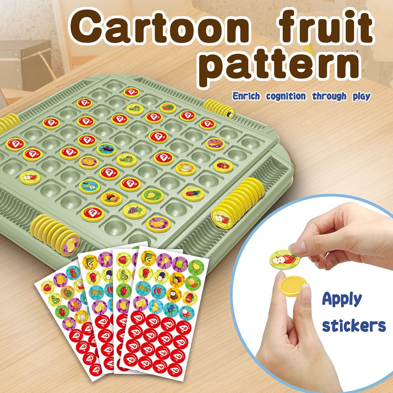 Fruit Flip Chess Memory Match  - đánh giá và giá Board Game Flip 7