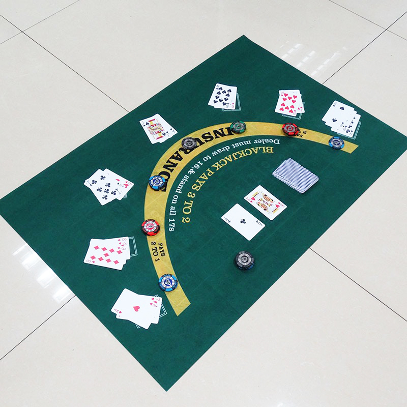Double-sided Poker Layout Mat  - đánh giá và giá Board Game Sequence