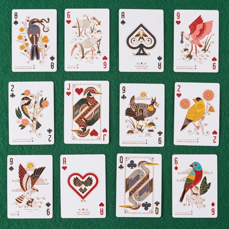 54pcs Cards Art Deck Bird in T - đánh giá và giá Board Game Research