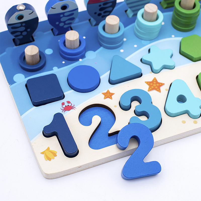 3D Wooden Blocks Children's Mo - đánh giá và giá Board Game Harvest