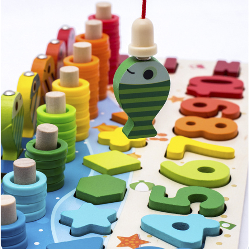 3D Wooden Blocks Children's Mo - đánh giá và giá Board Game Harvest