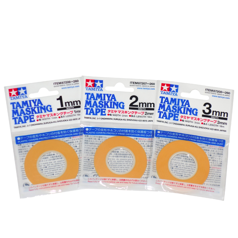 TAMIYA 87206-87207-87208 Maski - đánh giá và giá Tamiya Model Paint Set