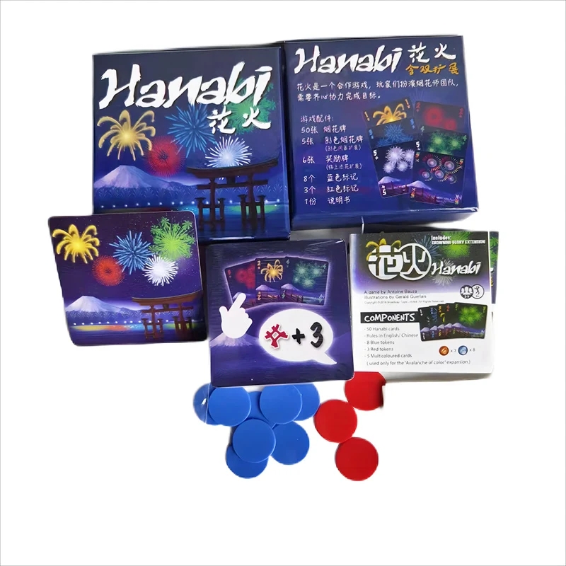 Hanabi Cooperative Card Game | - đánh giá và giá Board Game Solo