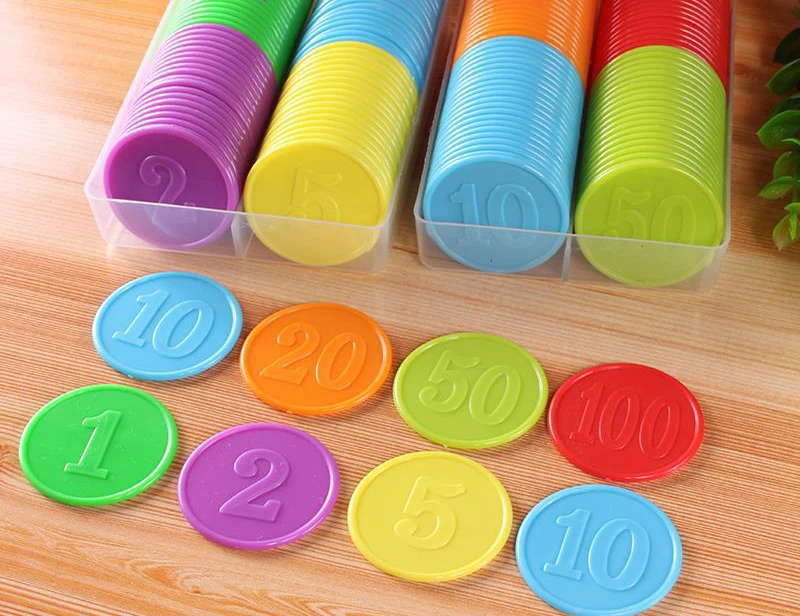 80pcs Plastic Chip Coin Set Le - đánh giá và giá Board Game Sequence