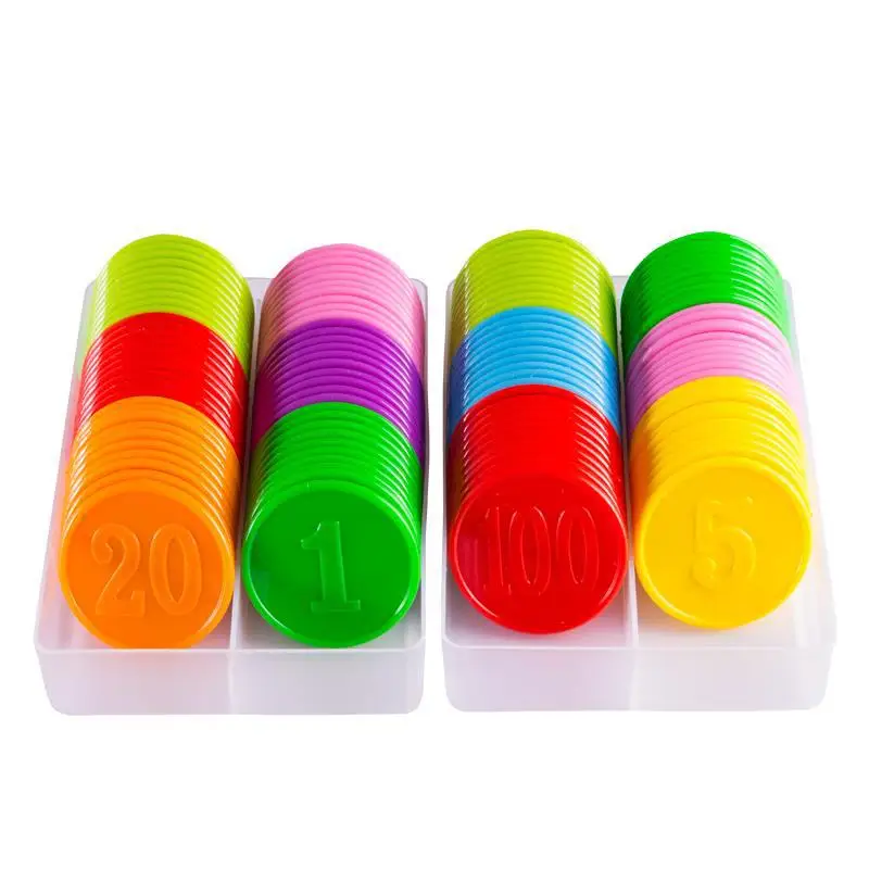 80pcs Plastic Chip Coin Set Le - đánh giá và giá Board Game Sequence