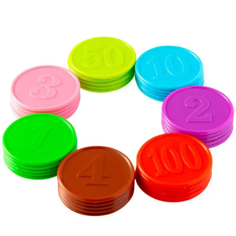 80pcs Plastic Chip Coin Set Le - đánh giá và giá Board Game Sequence