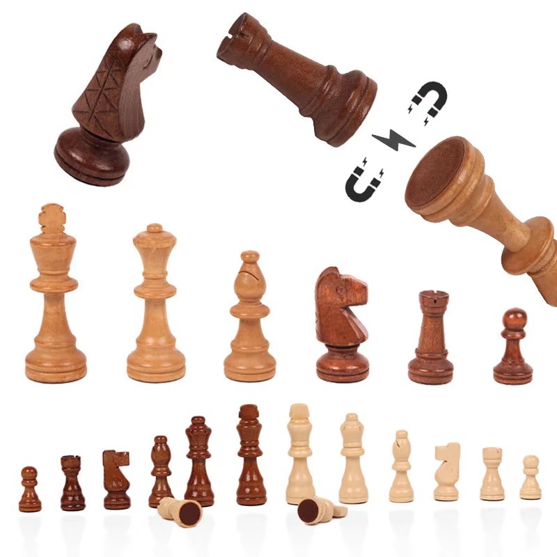 Magnetic Wooden Folding Chess  - đánh giá và giá Board Game Yearbook