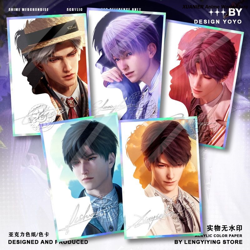 Acrylic Colored Paper Love and - đánh giá và giá Board Game Anime