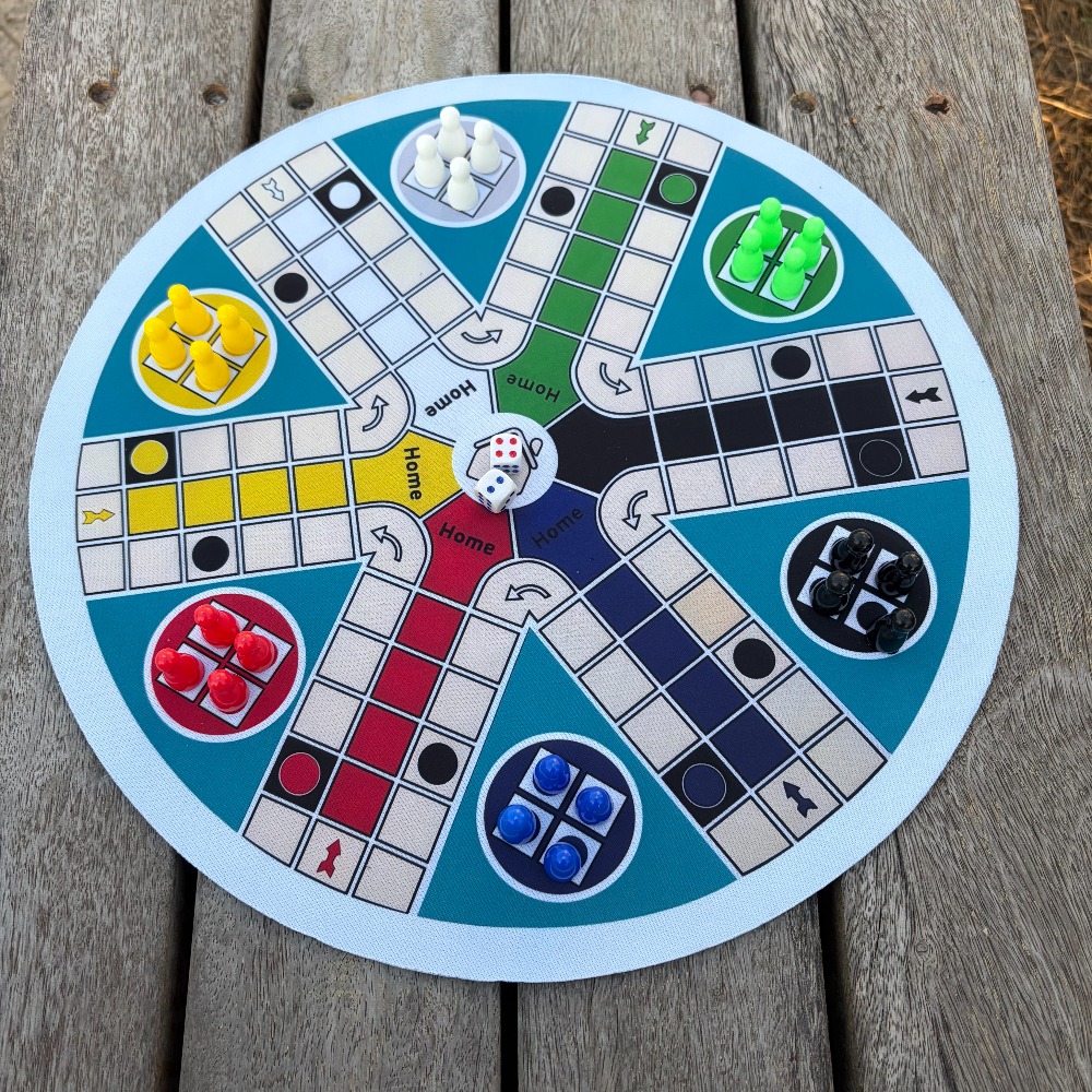 LUDO Game Board 6-Player big s - đánh giá và giá Board Game Ludo