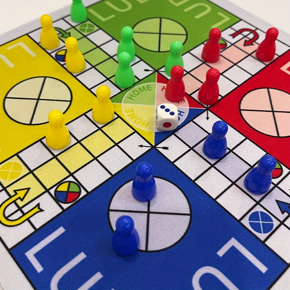 LUDO Game Board with Numbered  - đánh giá và giá Board Game Ludo