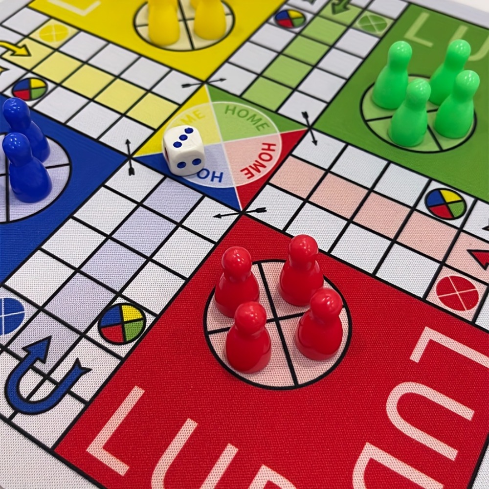 LUDO Game Board with Numbered  - đánh giá và giá Board Game Ludo