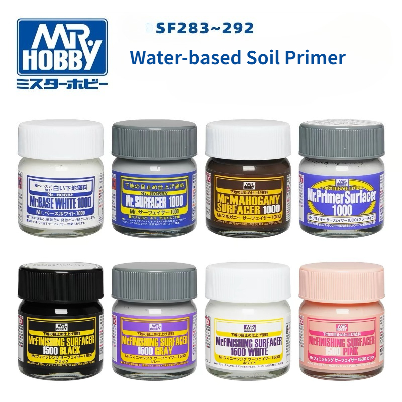 Mr.Hobby Water Based Primer SF - đánh giá và giá Tamiya Model Paint Set