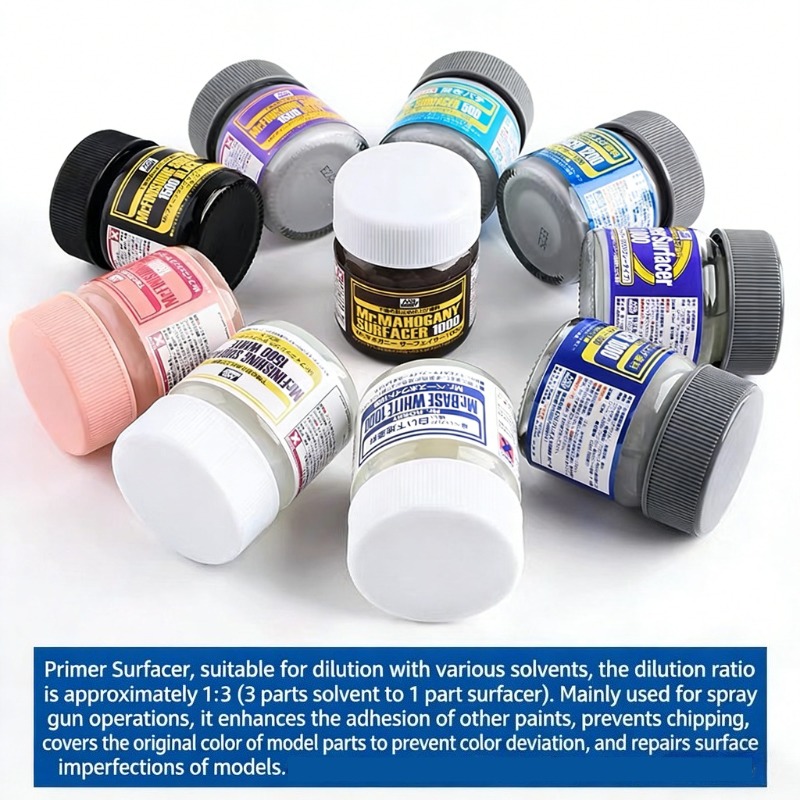 Mr.Hobby Water Based Primer SF - đánh giá và giá Tamiya Model Paint Set