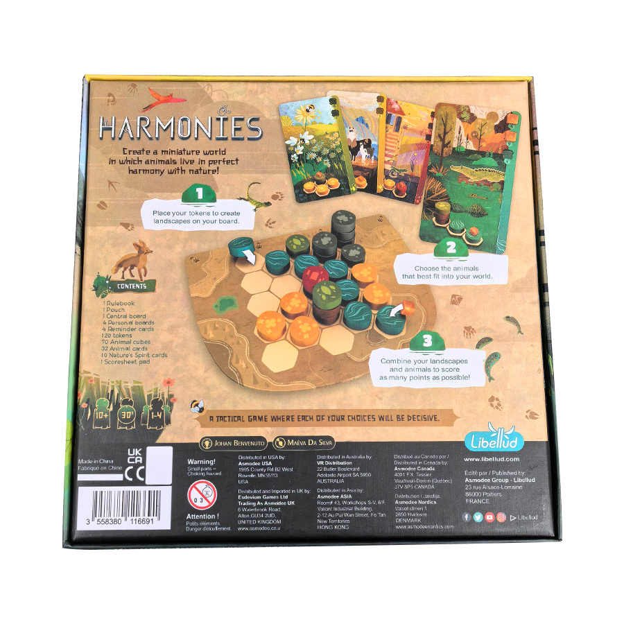 Harmonies - Board Games - Crea - đánh giá và giá Board Game Solo