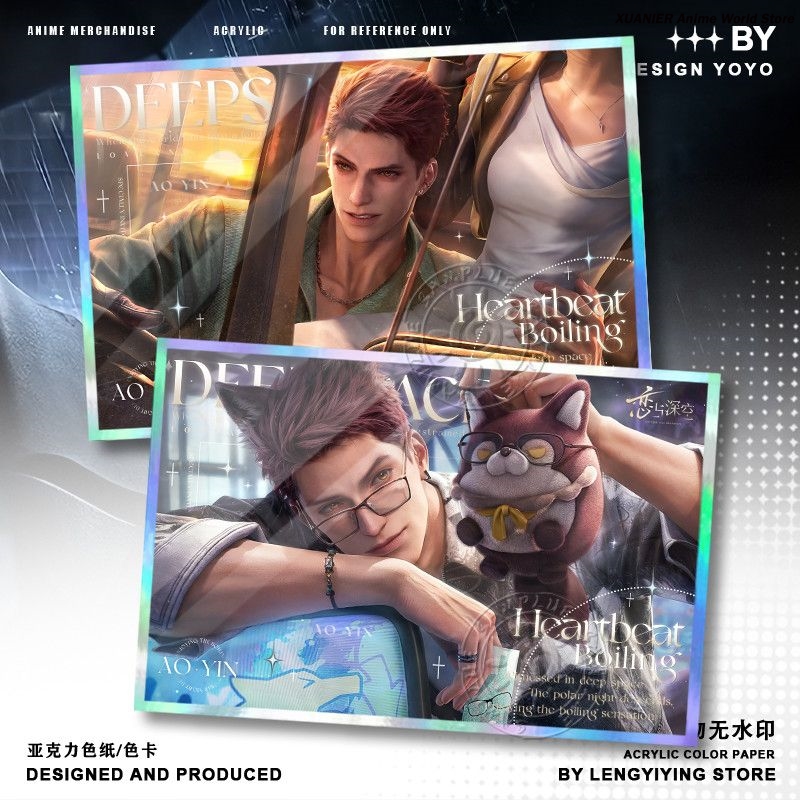 Anime Love and Deepspace Game  - đánh giá và giá Board Game Anime