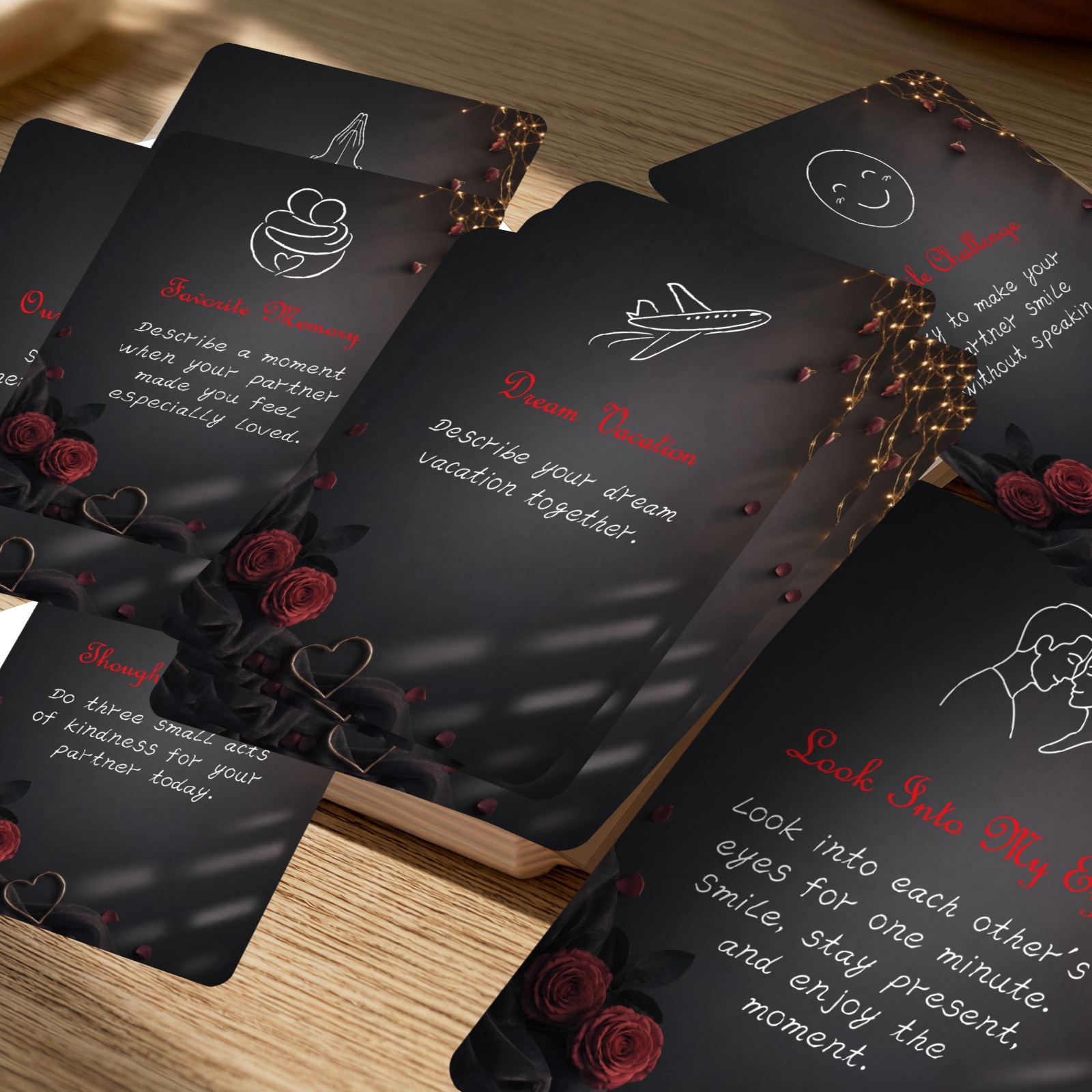 50Pcs Romantic Couple Challeng - đánh giá và giá Board Game Quiz