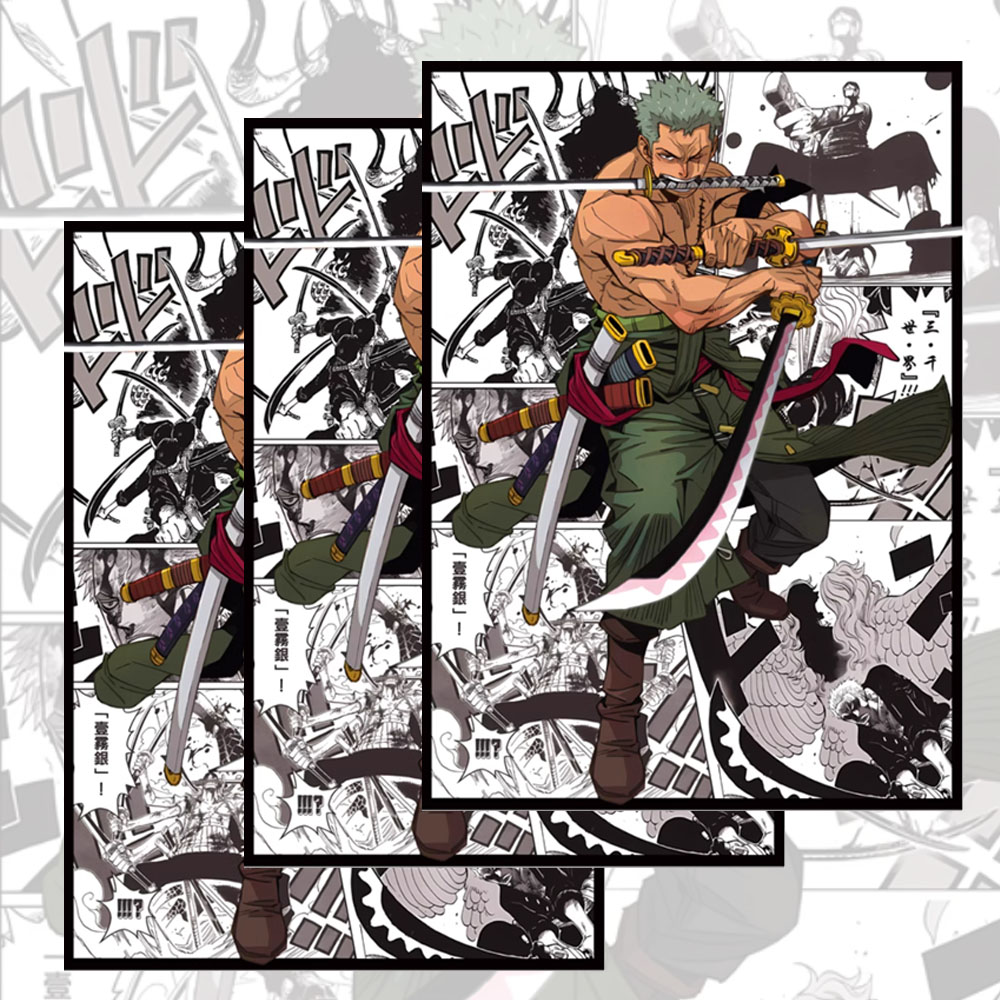 60PCS 66x91mm One Piece Anime  - đánh giá và giá Board Game Research