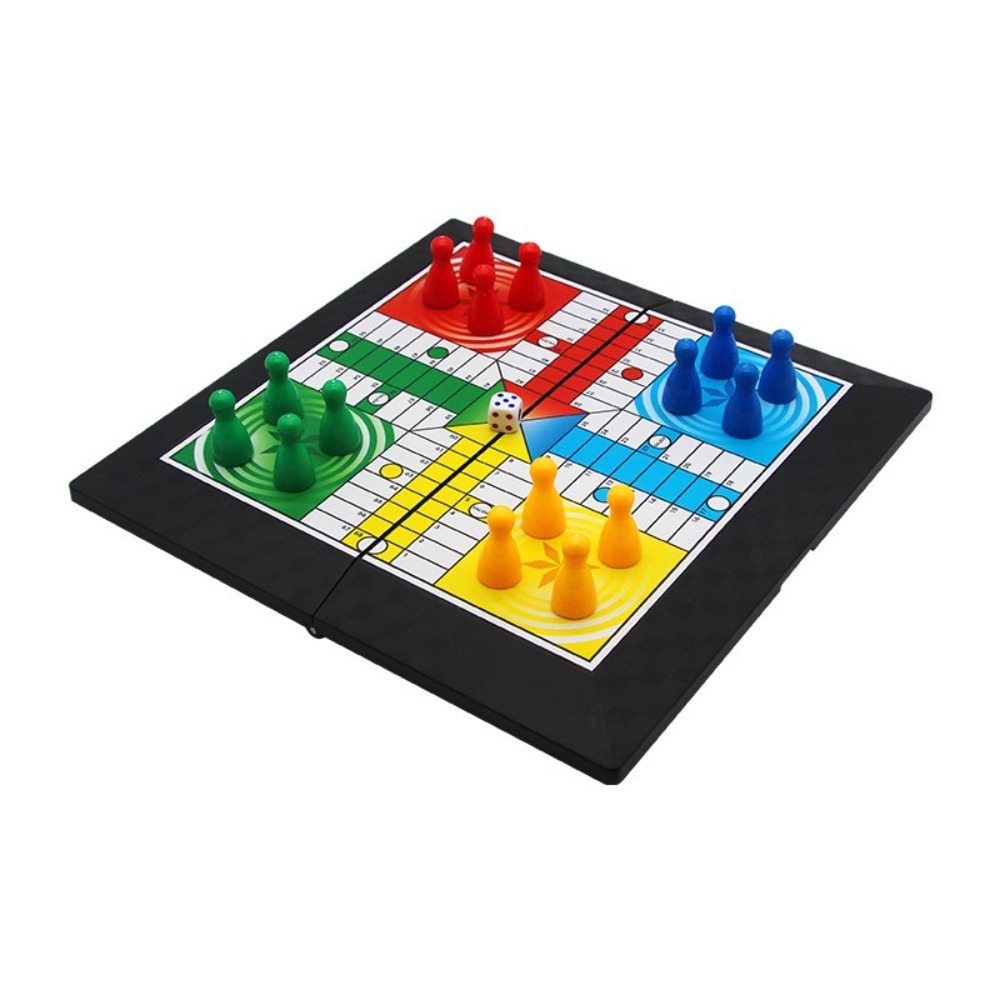 Classic Foldable Ludo Game Set - đánh giá và giá Board Game Ludo