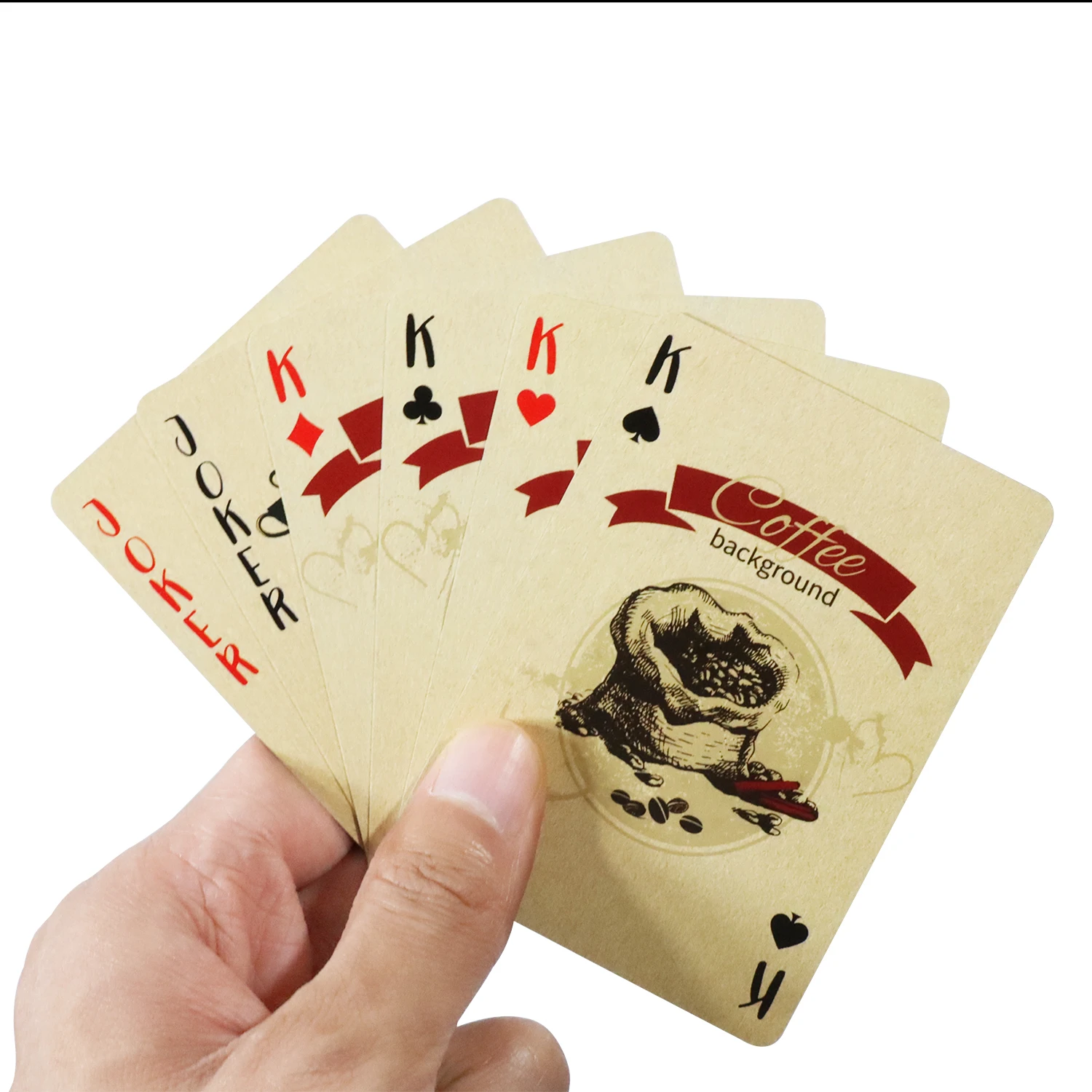 Coffee Paper Playing Cards Vin - đánh giá và giá Board Game Yearbook