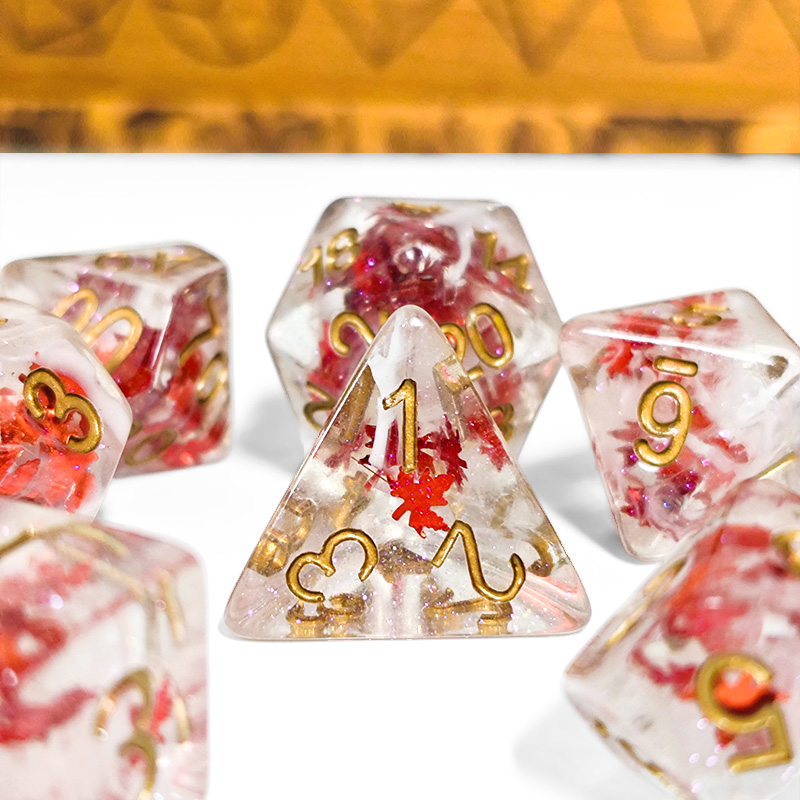 7PCS DND Dices Transparent Res - đánh giá và giá Board Game Land