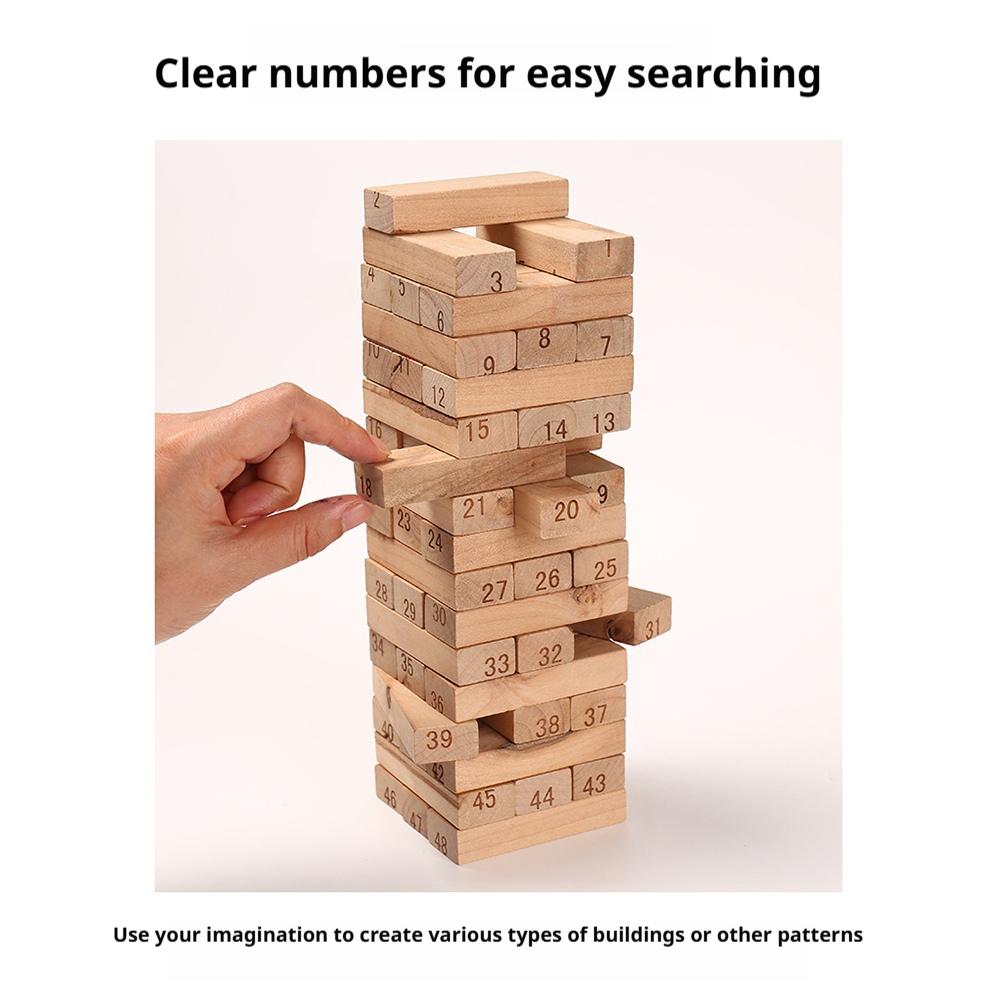 Small Size Wooden Building Blo - đánh giá và giá Board Game Jenga
