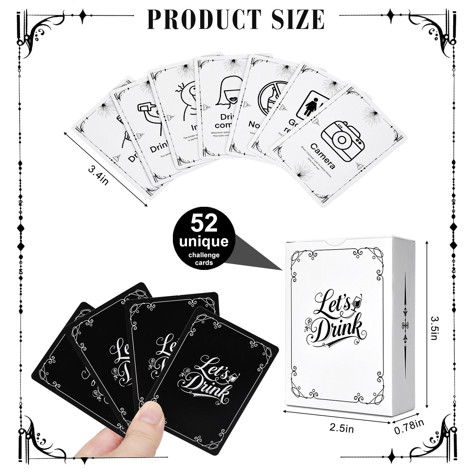 Adult Drinking Game Cards – 52 - đánh giá và giá Board Game Quiz