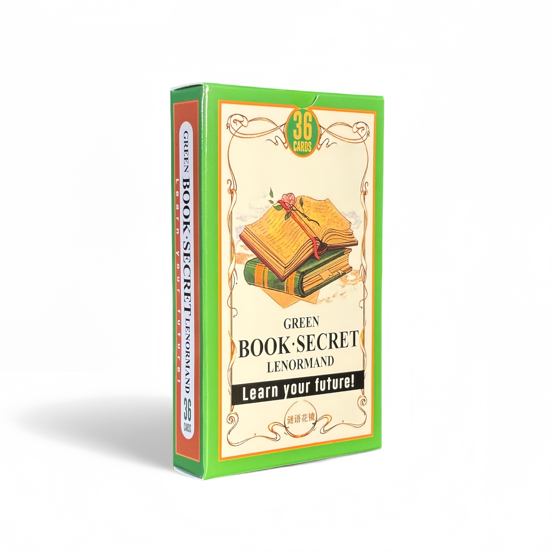 36PCs Green Book Secret Lenorm - đánh giá và giá Board Game Yearbook