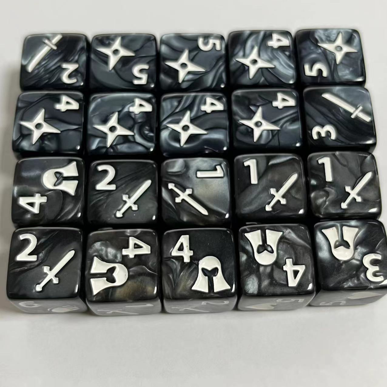10 Pcs Set of New 16mm 6 Sided - đánh giá và giá Board Game Ludo