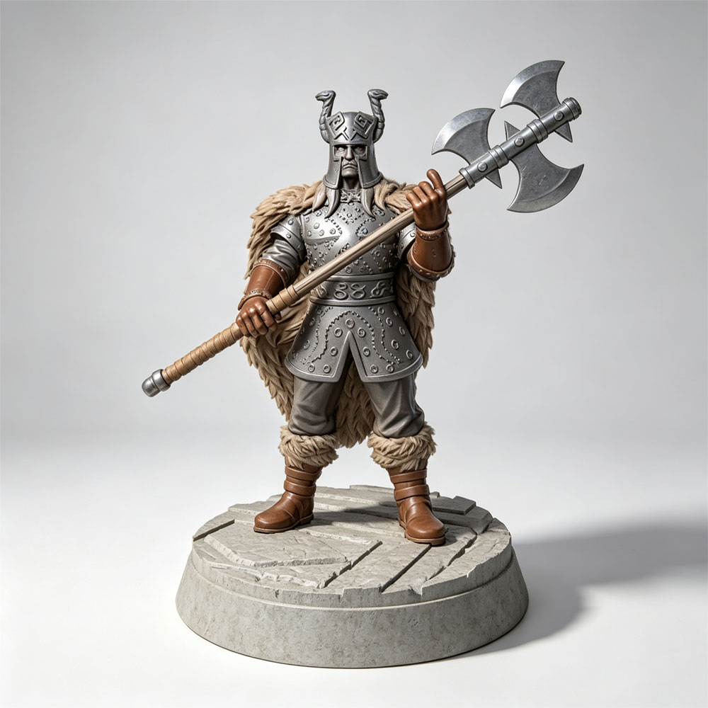 1/24Nordic Viking axe-wielding - đánh giá và giá Board Game Vikings