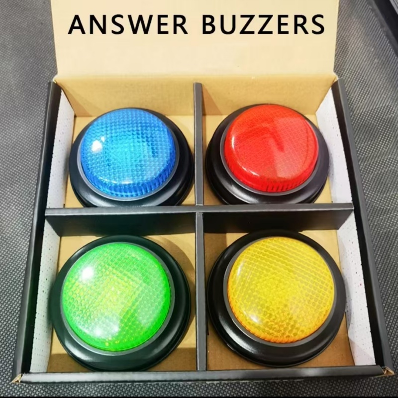 Electronic Quiz Buzzer 4-Piece - đánh giá và giá Board Game Quiz